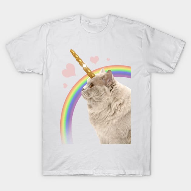 UNICORN CAT T-Shirt by GloriaSanchez